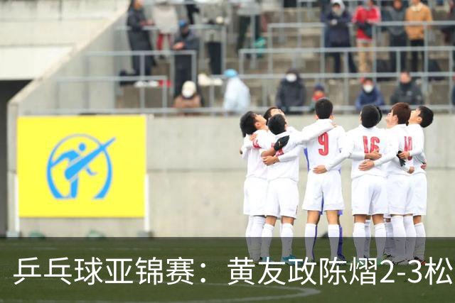 乒乓球亚锦赛：黄友政/陈熠2-3松岛辉空/张本美和 混双摘银