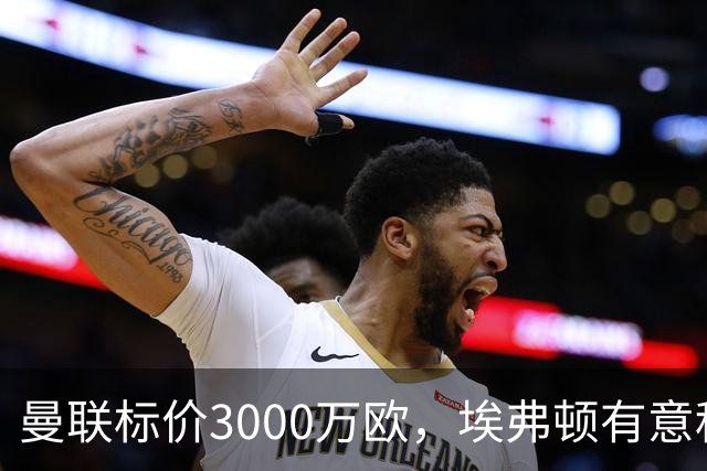 曼联标价3000万欧，埃弗顿有意租借拉什福德
