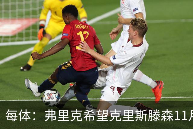 每体：弗里克希望克里斯滕森11月8日客战马竞时复出