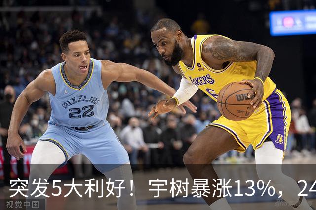 突发5大利好！宇树暴涨13%，24个机器人龙头涨停，主力流入8股